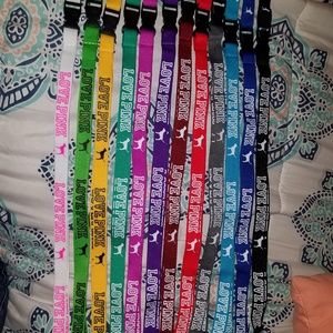 Vs 'PINK' lanyard/ID holder/ key chain